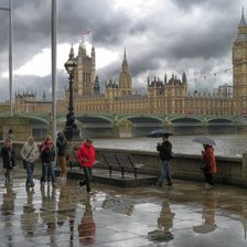 Схема вышивки «лондонский дождь»