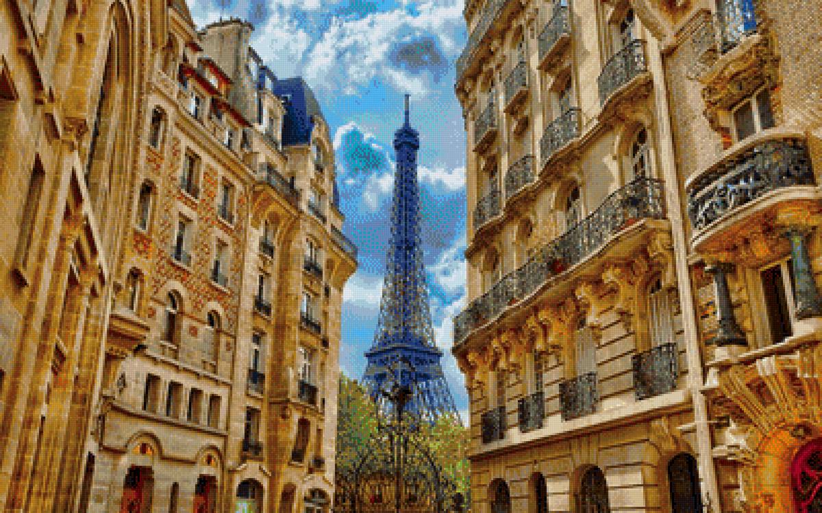 Париж 1 - улицы, париж, город - предпросмотр