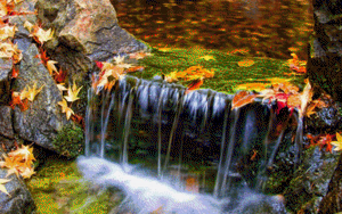 краси осени - природа, листья, вода - предпросмотр