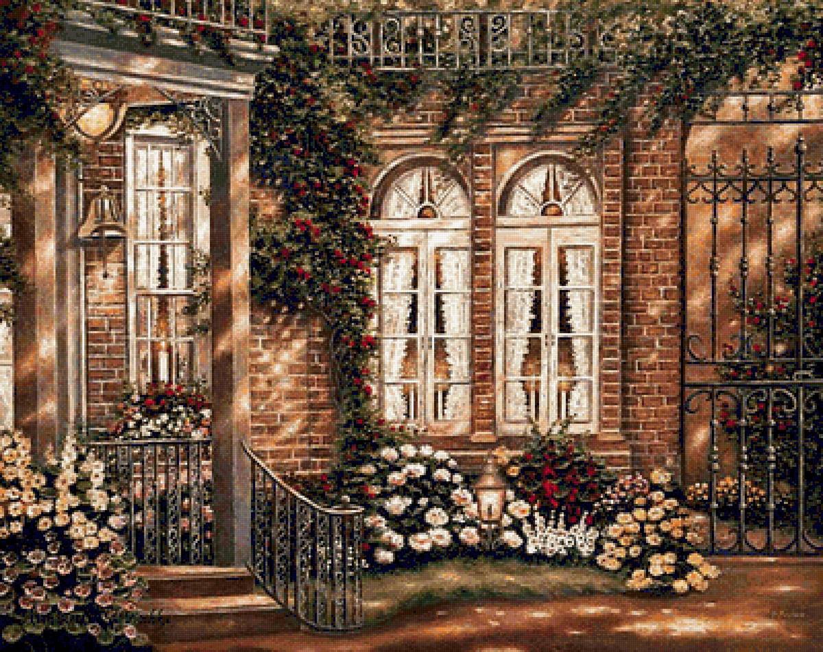 Серия "Милый дом" - уют, цветы, дом - предпросмотр