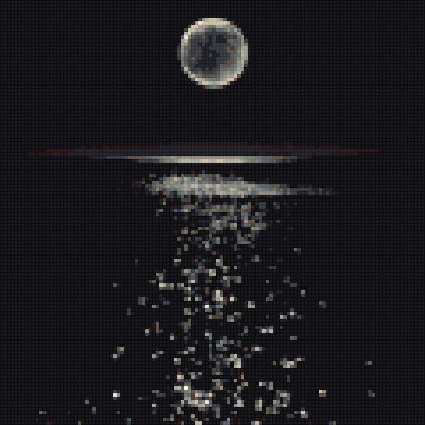 луна - луна, ночь, море - предпросмотр