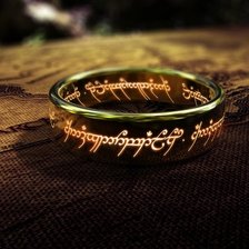 Схема вышивки «кольцо всевластья»