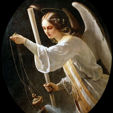 Оригинал схемы вышивки «Ангел» (№1314337)