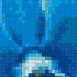 Предпросмотр схемы вышивки «Голубая орхидея» (№1314613)