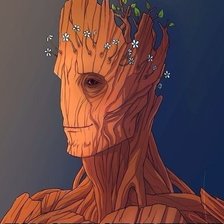 Схема вышивки «Groot»