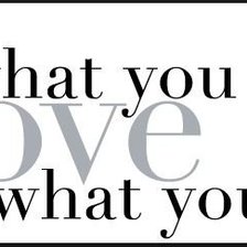 Оригинал схемы вышивки «Do what you love, love what you do» (№1319827)