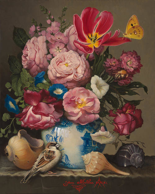 Яна Мовчан - букет, цветы, живопись, натюрморт - оригинал