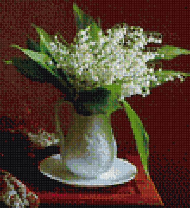 ландыши - вазы, цветы, букеты - предпросмотр
