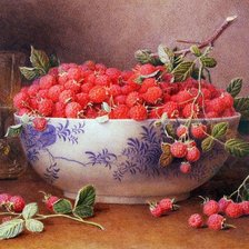 Оригинал схемы вышивки «ягода-малинка» (№1330640)