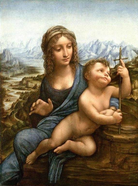 мадонна с ребенком - религия - оригинал