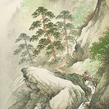 Оригинал схемы вышивки «Китайский пейзаж» (№1332248)