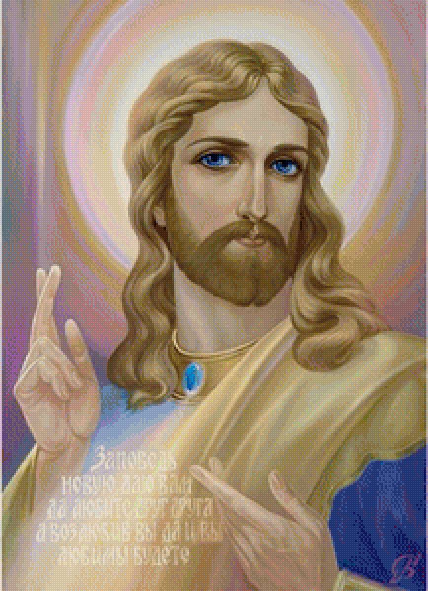 иисус1 суворов - картина, икона - предпросмотр