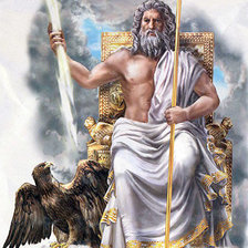 Схема вышивки «Бог Зевс»