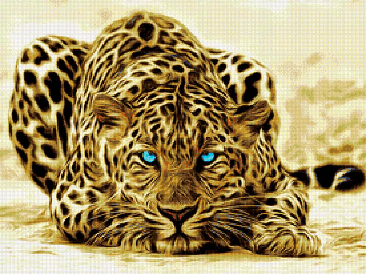леопардик - леопард - предпросмотр