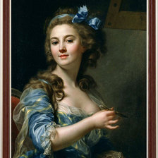 Оригинал схемы вышивки «портрет.девушка» (№1346105)