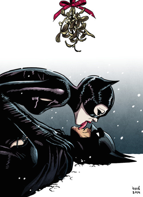 Женщина-кошка и Бэтмен - комиксы, бэтмен, женщина-кошка - оригинал