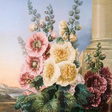 Оригинал схемы вышивки «Удивительные цветы» (№1350633)