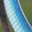 Предпросмотр схемы вышивки «Голубая комодская куфия №3» (№1353374)