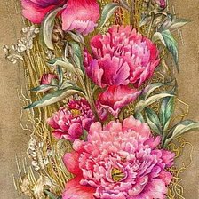 Оригинал схемы вышивки «цветы» (№1354212)
