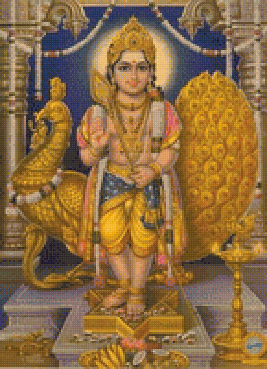 Бог Картикея - индийские боги, индия - предпросмотр