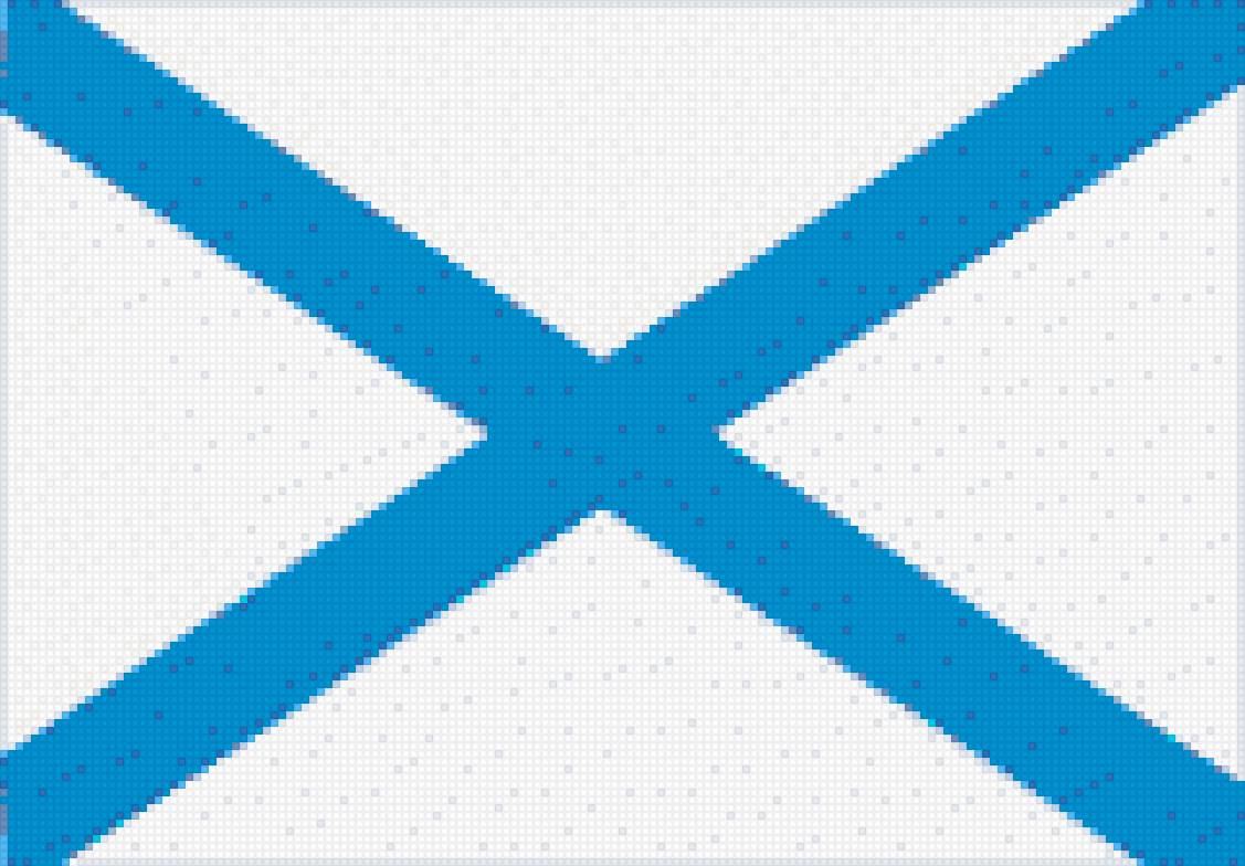 Андреевский флаг 2 - флаг - предпросмотр