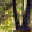 Предпросмотр схемы вышивки «скамейка в осенней аллее» (№1363739)