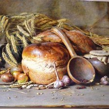 картина Юрия Николаева, хлеб