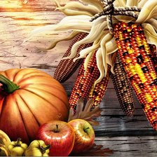 Схема вышивки «Осенный урожай»
