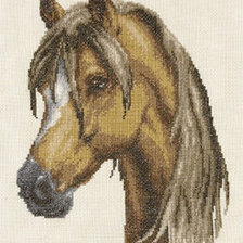 Оригинал схемы вышивки «Лошадь» (№1376064)
