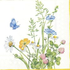 Оригинал схемы вышивки «полевые цветы2» (№1376280)
