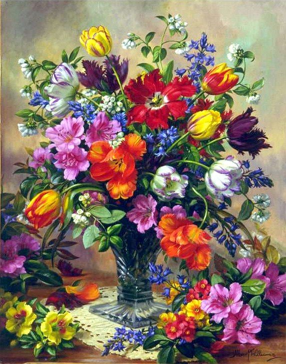 Цветы 03 - цветы, букет - оригинал