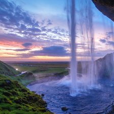 Схема вышивки «Водопад»