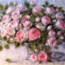 Оригинал схемы вышивки «розы» (№1379813)