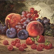 Оригинал схемы вышивки «летние фрукты» (№1386906)