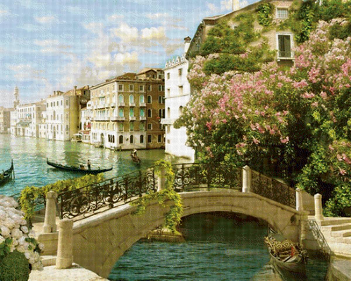 венеция - дома, венеция, вода - предпросмотр