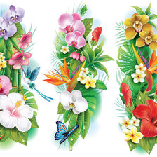 Оригинал схемы вышивки «цветы» (№1398258)