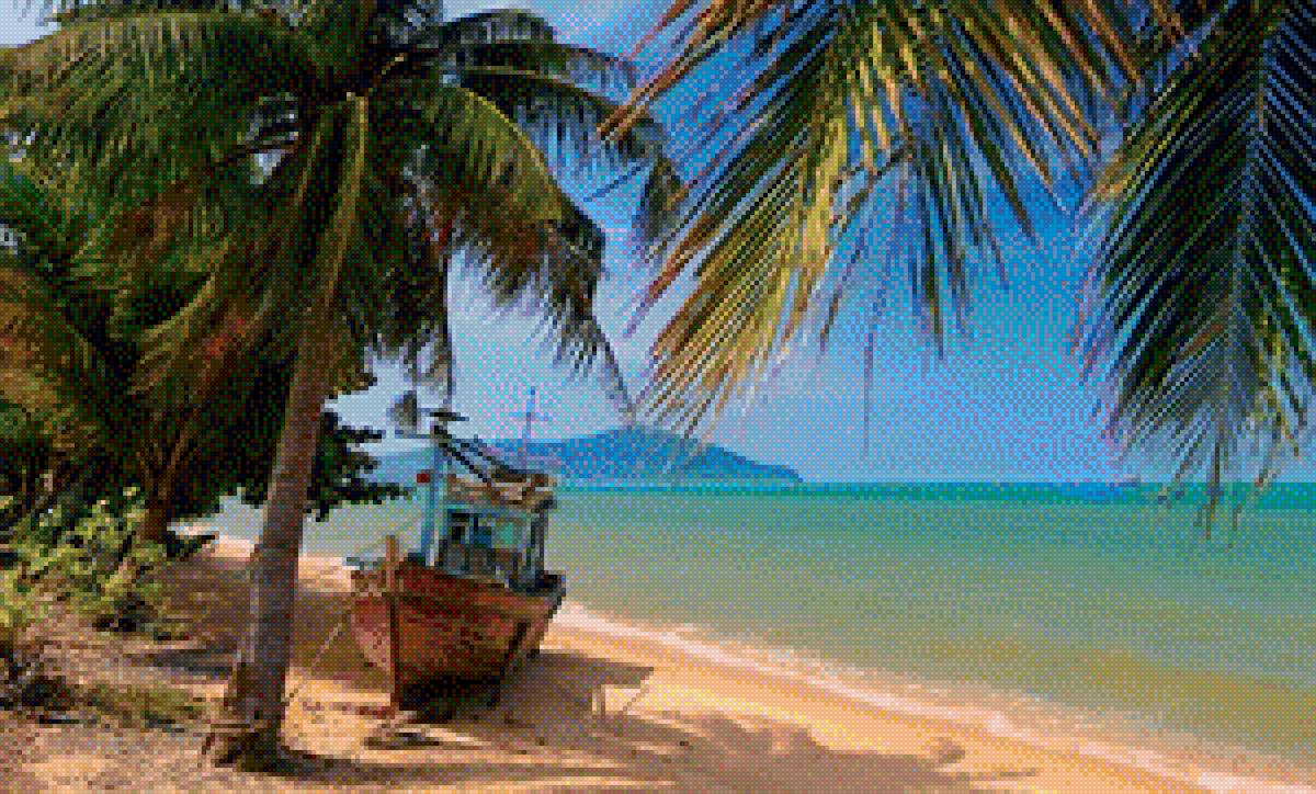 Таиланд - путешествие, пальмы, азия, таиланд, пляж - предпросмотр