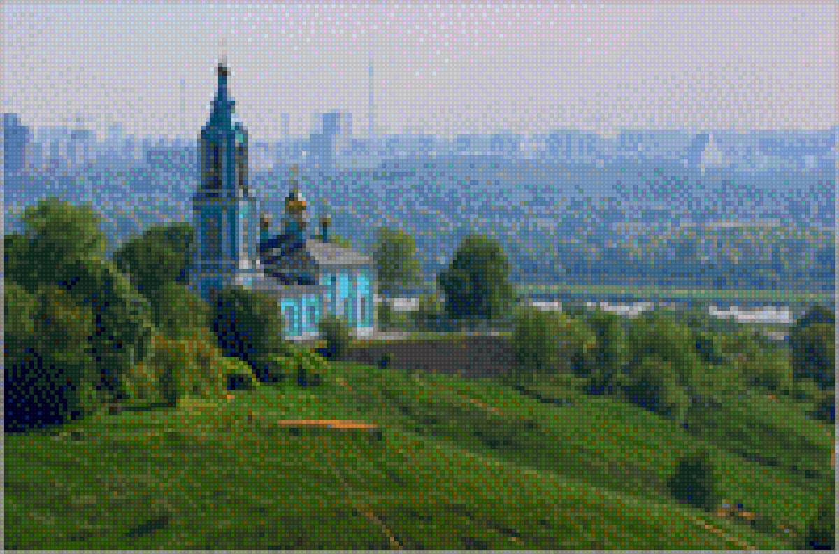 Крылатские холмы - церковь, москва - предпросмотр