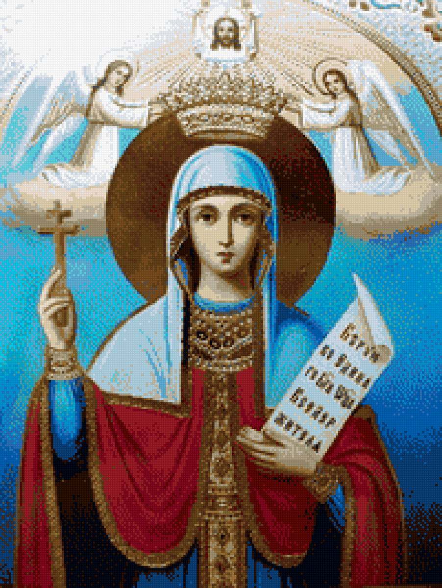 Святая Параскева Пятницв - параскева, святой, икона - предпросмотр