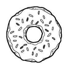 Оригинал схемы вышивки «пончик» (№1411209)