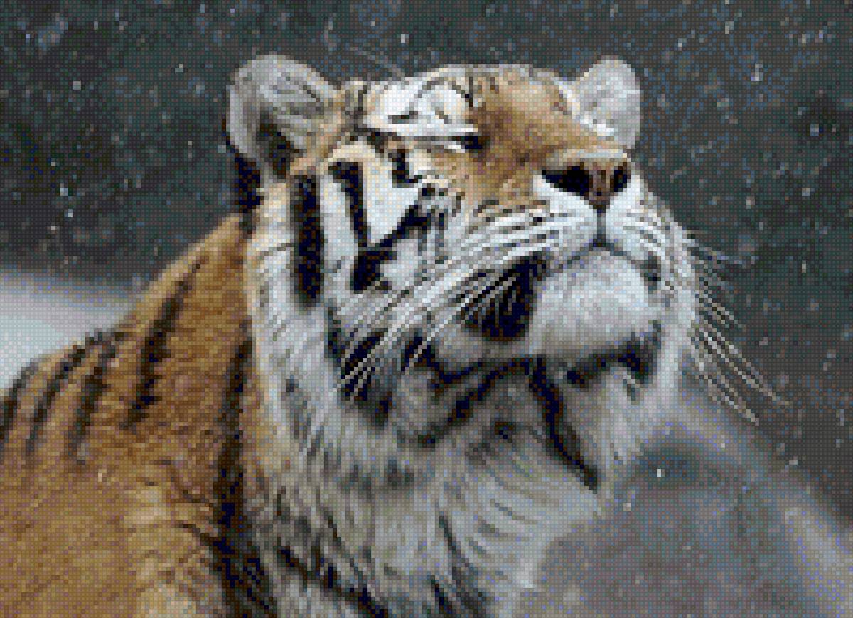 Блаженство тигра - тигр - предпросмотр