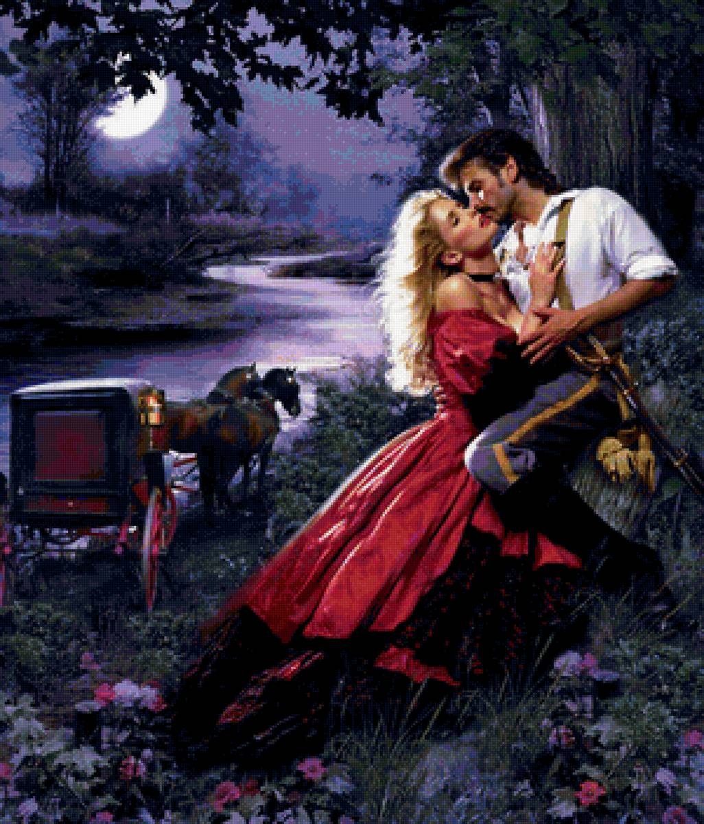 романтика - романтика, роман, девушка, он и она, любовь, мужчина, страсть - предпросмотр