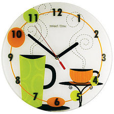 Схема вышивки «Часы на кухню»