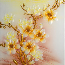 Оригинал схемы вышивки «magnolia» (№1415382)