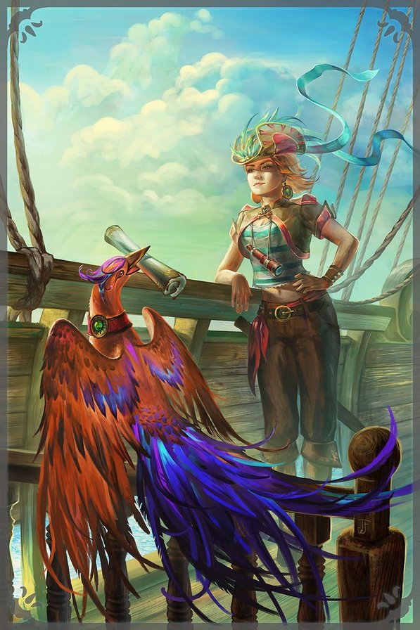 Пират - иллюстрации, фэнтази, сказки - оригинал