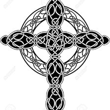 Оригинал схемы вышивки «Кельтский Крест» (№1422704)