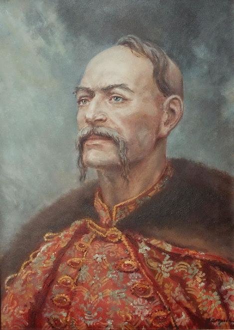 АТАМАН  ИВАН  СИРКО - портрет, казаки - оригинал
