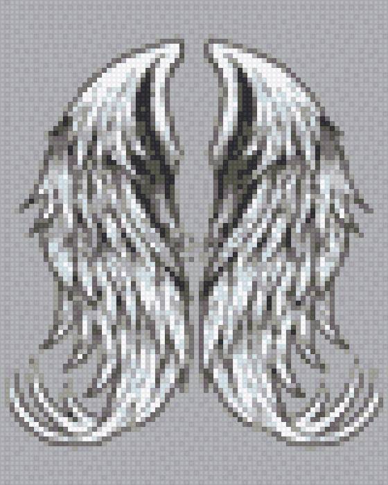 крылья 6 - крылья ангел тату - предпросмотр