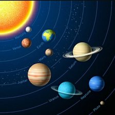 Схема вышивки «Планеты солнечной системы»