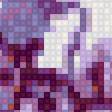 Предпросмотр схемы вышивки «корзина с фиолетовыми цветами» (№1451504)
